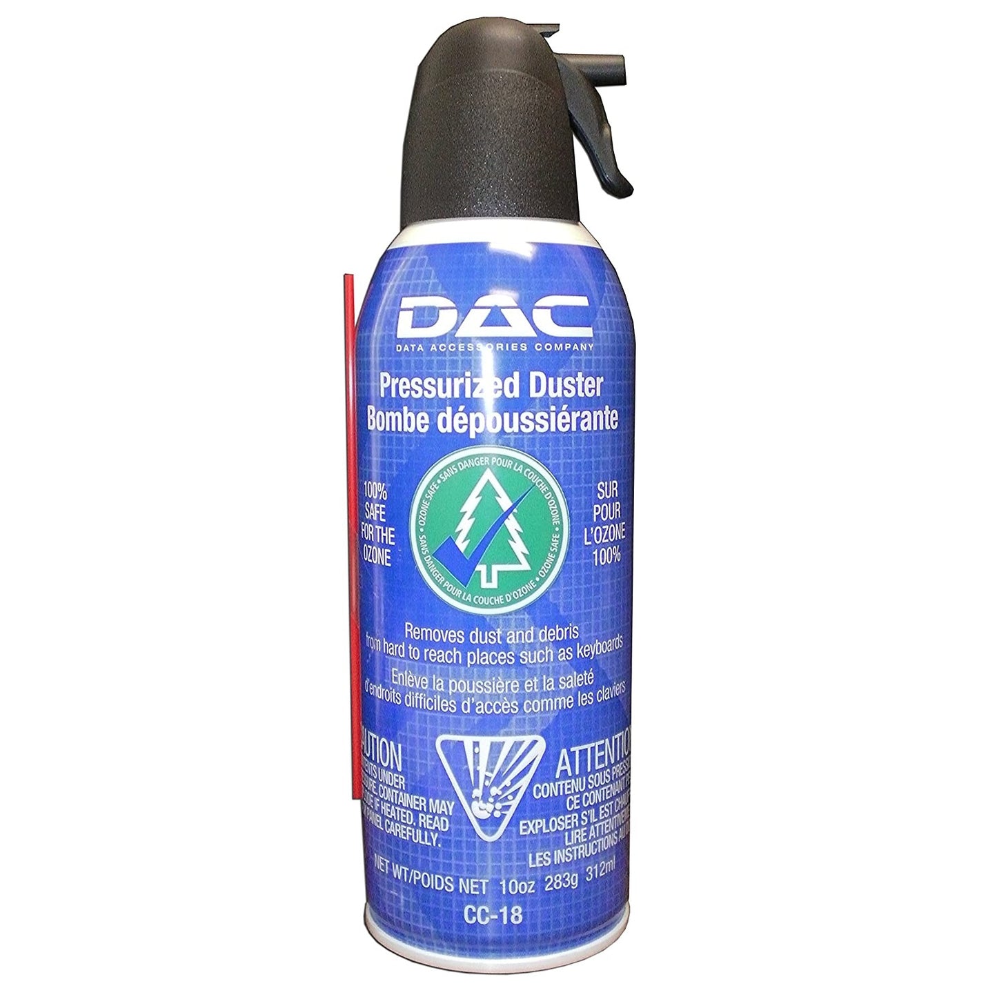 DAC® CC-18 Pressurized Air Duster, 10 oz.