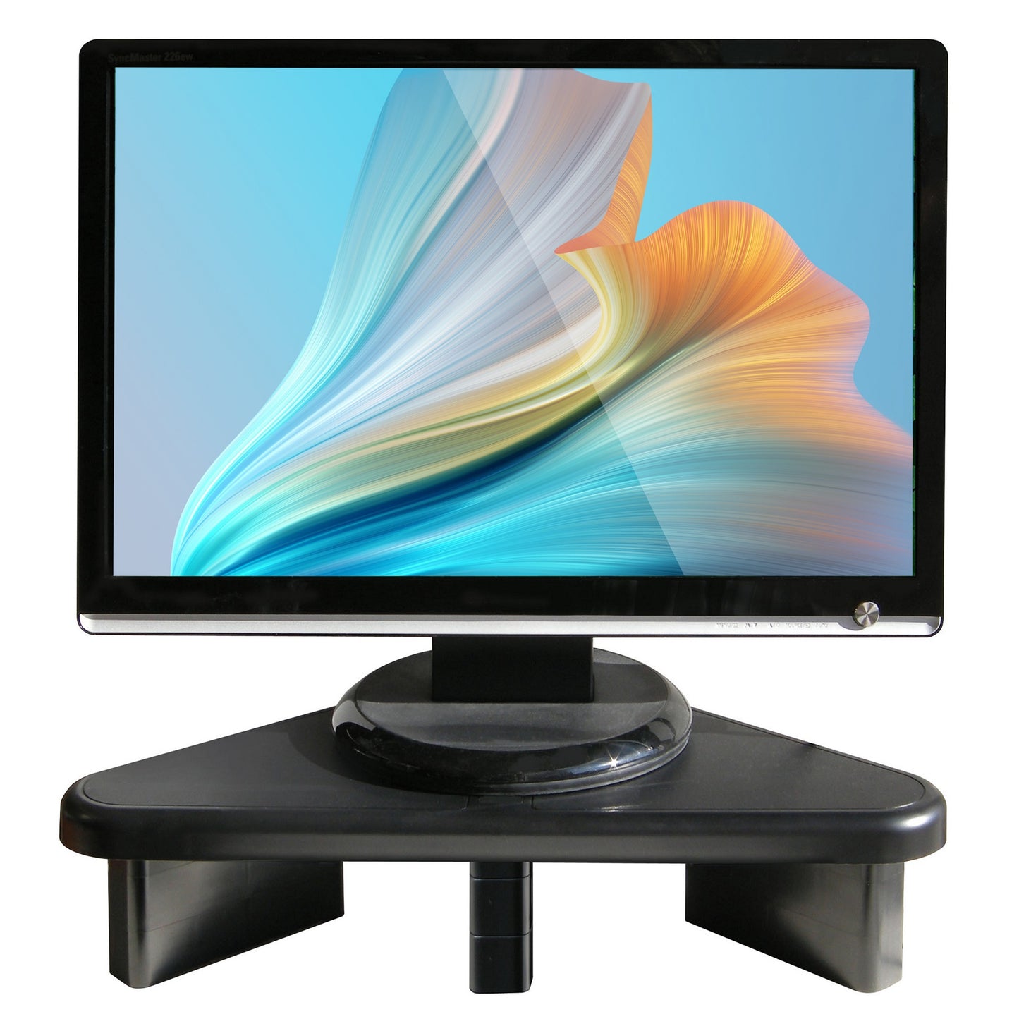 DAC® Stax™ MP-197 Height Adjustable Corner Monitor Riser, Black