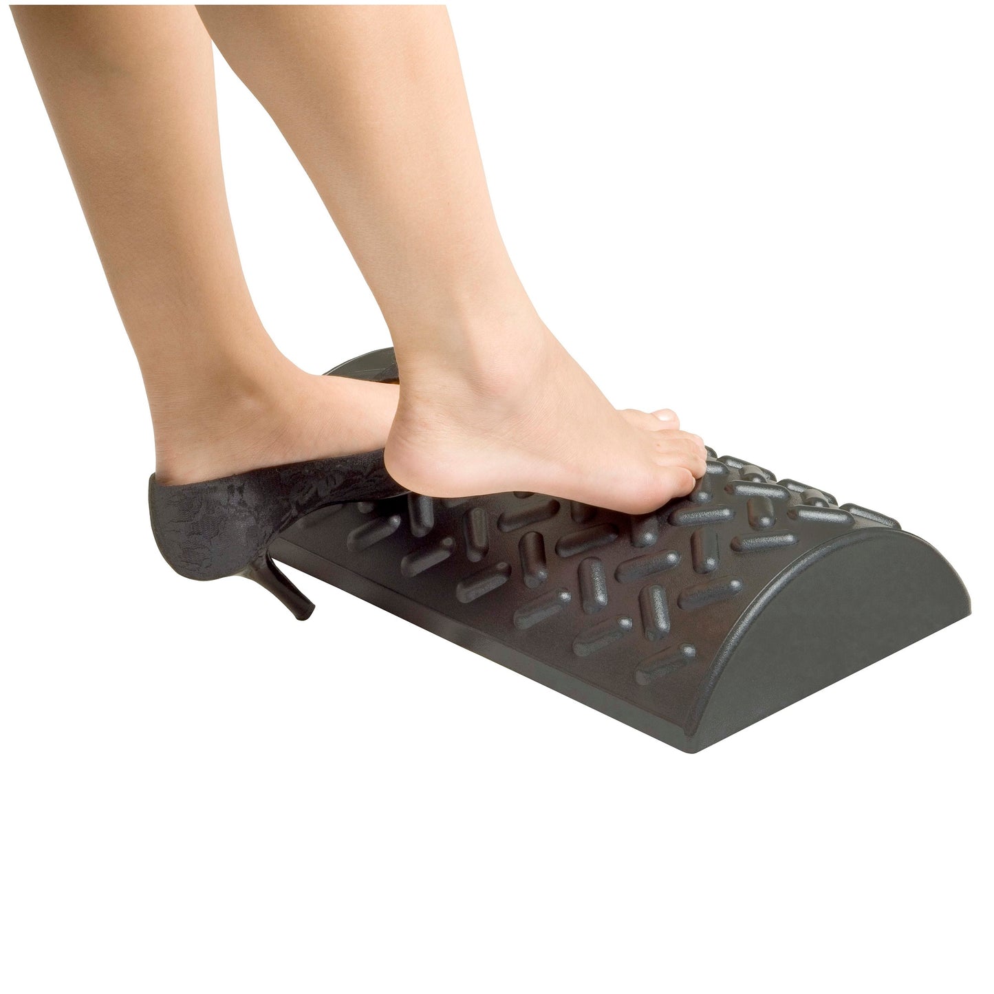 DAC® MP-139 Economy Fixed Angle Foot Rest, Black