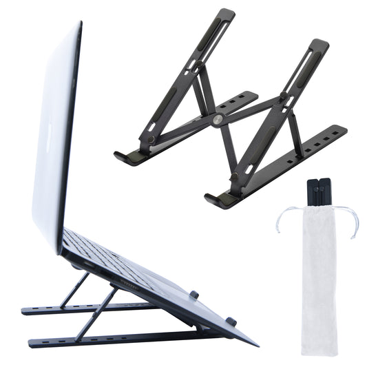 DAC® MP-222 Portable and Adjustable Laptop/Tablet Stand, Black