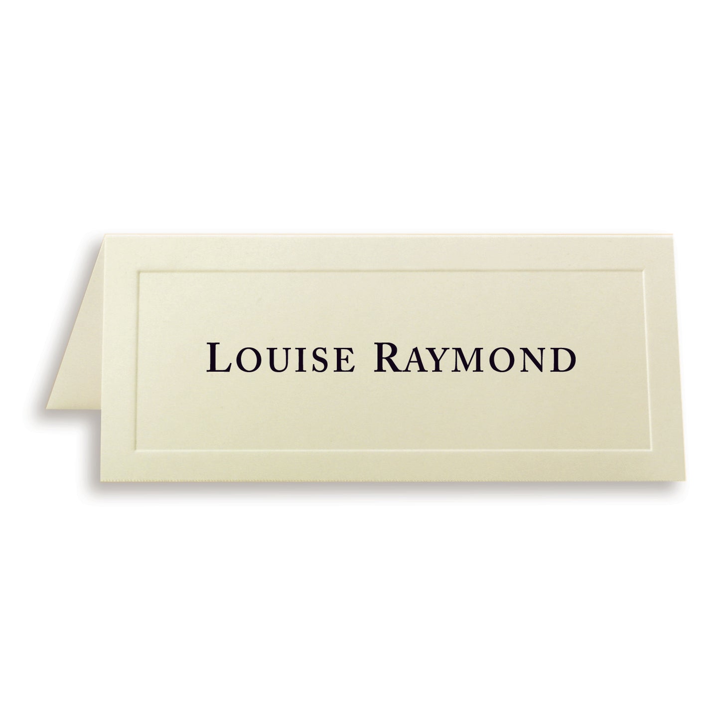 St. James® Overtures® Traditional Embossed Place Cards, Ivory, Pack of 60