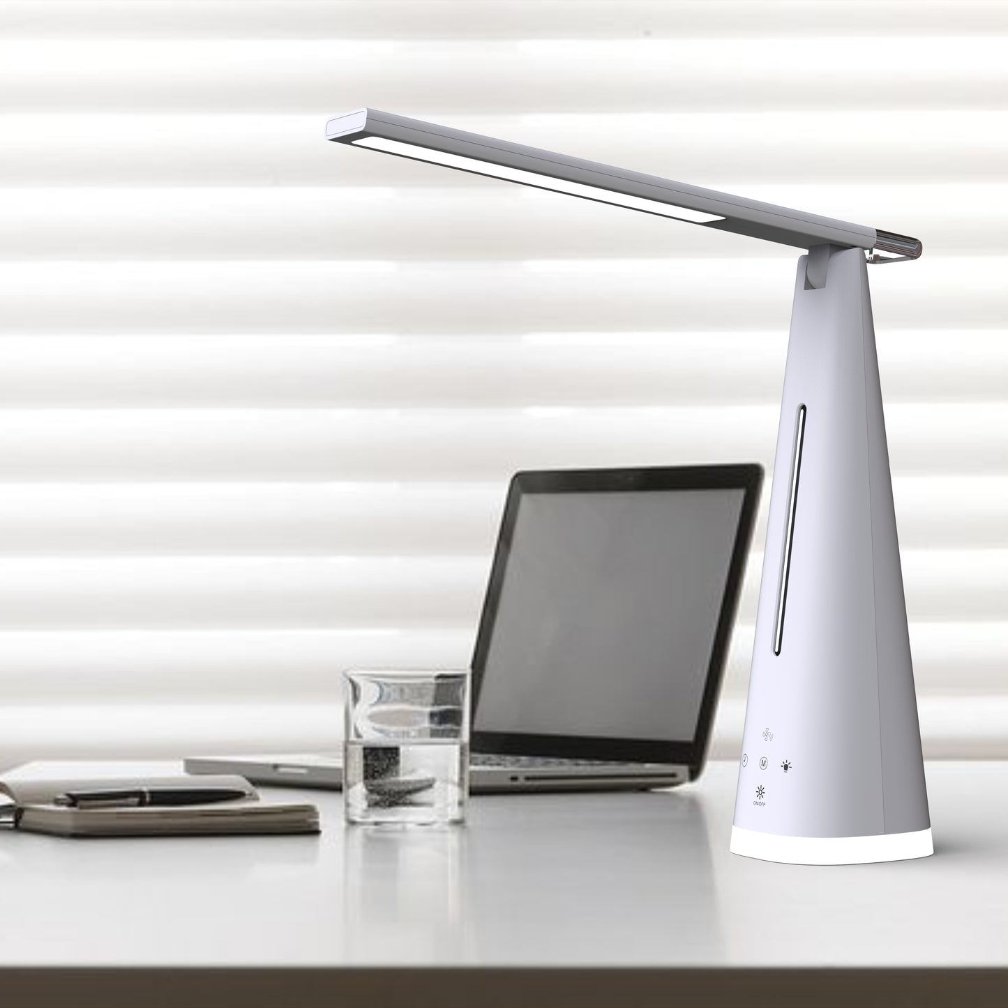 DAC® MP-331 LED Desk Lamp with HEPA Air Purifier and Mood Light